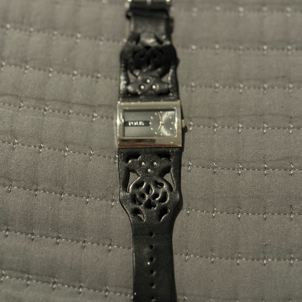 TOUS Black Leather women’s Watch